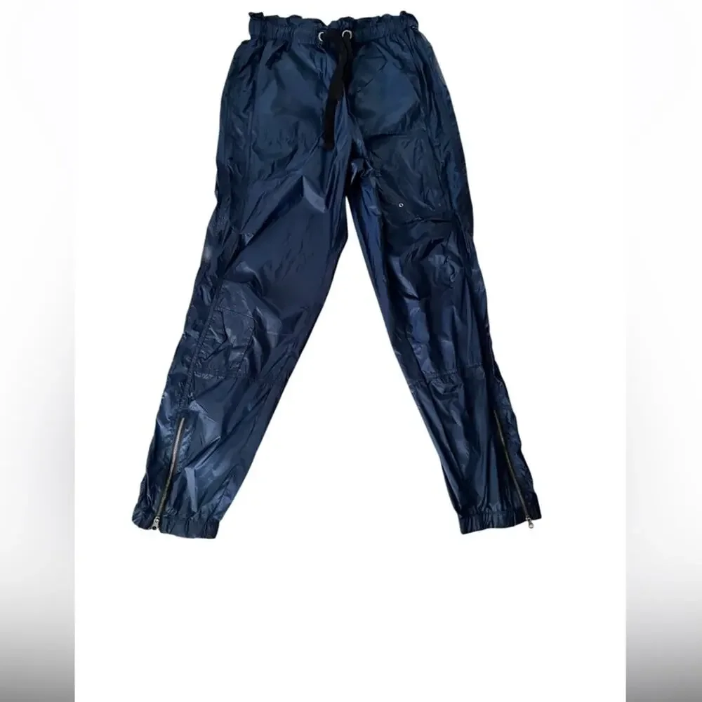 FP MOVEMENT Back to the Future Navy blue sporty pull on pants joggers Size Small